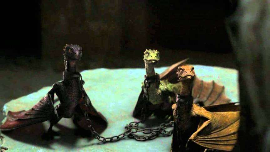 Et tu Drogon? Three Treasons for the Mother of Dragons